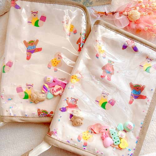受注製作】母子手帳ケース ビニール加工 マルチケース｜シャカシャカ