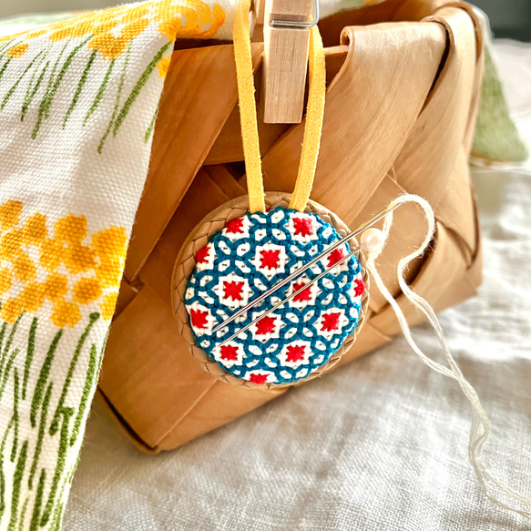 針を刺さない ピンクッション 針山 ( 針置き / ニードルレスト