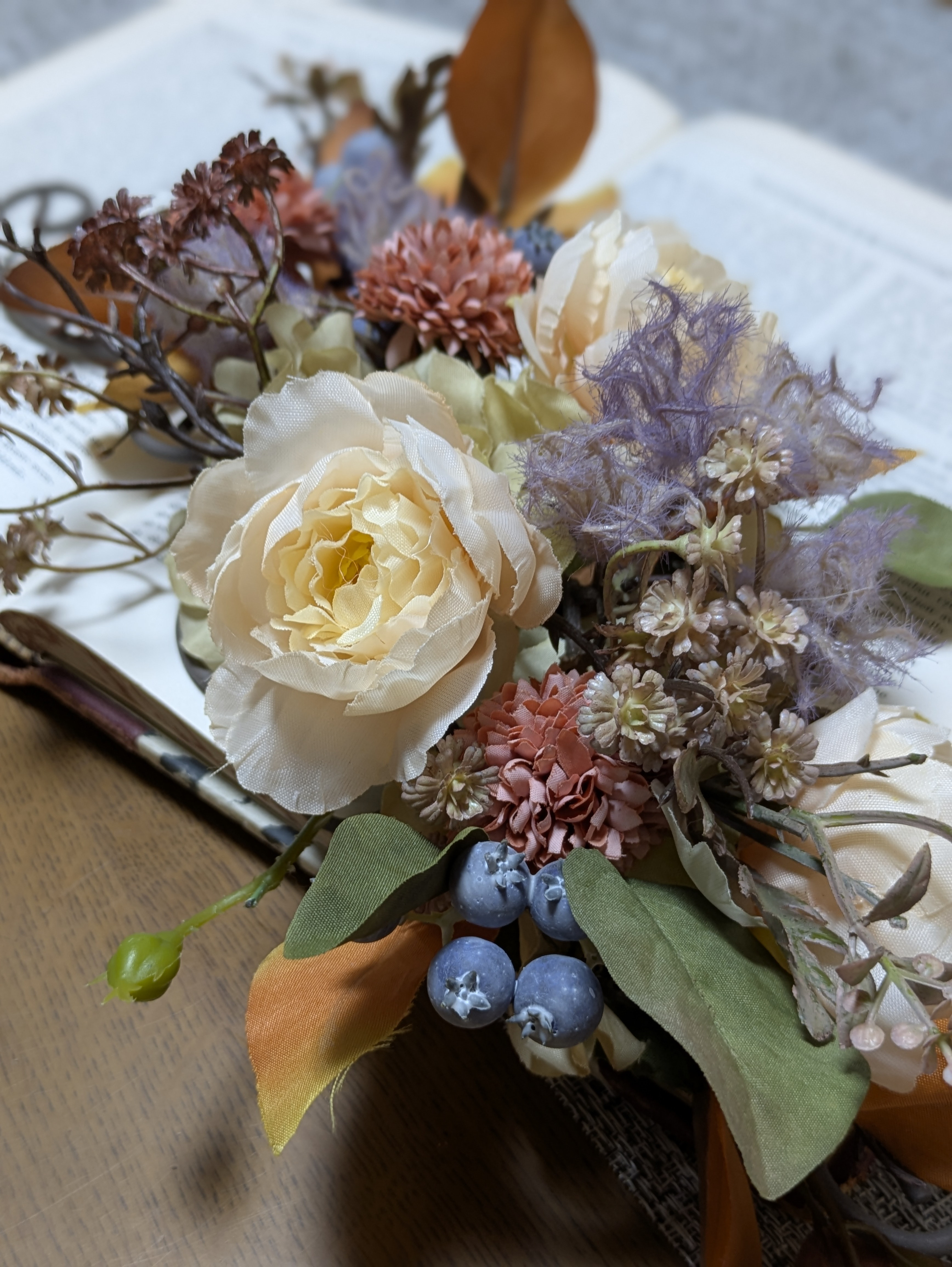 《再販》アンティークな色合いの壁飾り　壁面インテリア【Creema限定】