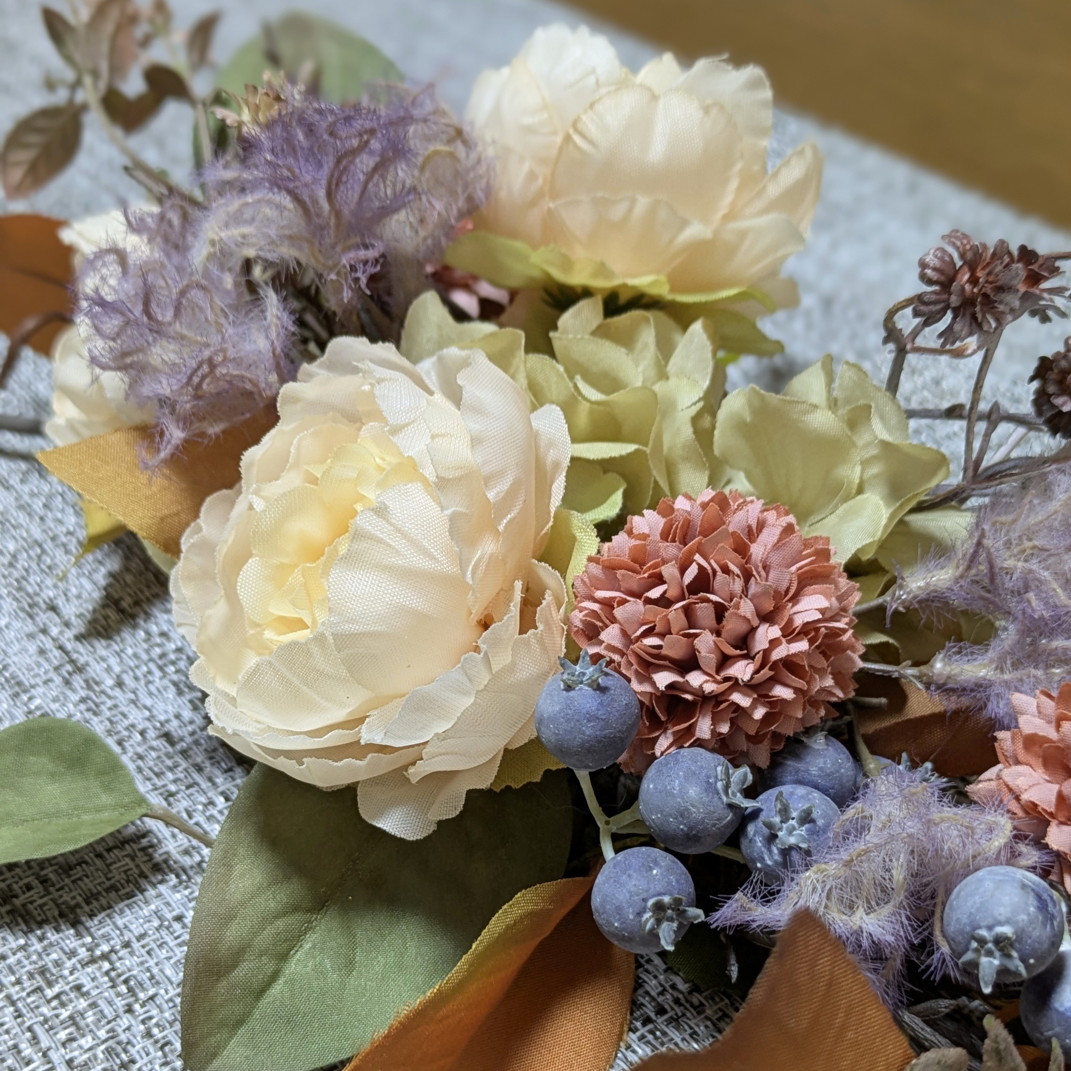 《再販》アンティークな色合いの壁飾り　壁面インテリア【Creema限定】