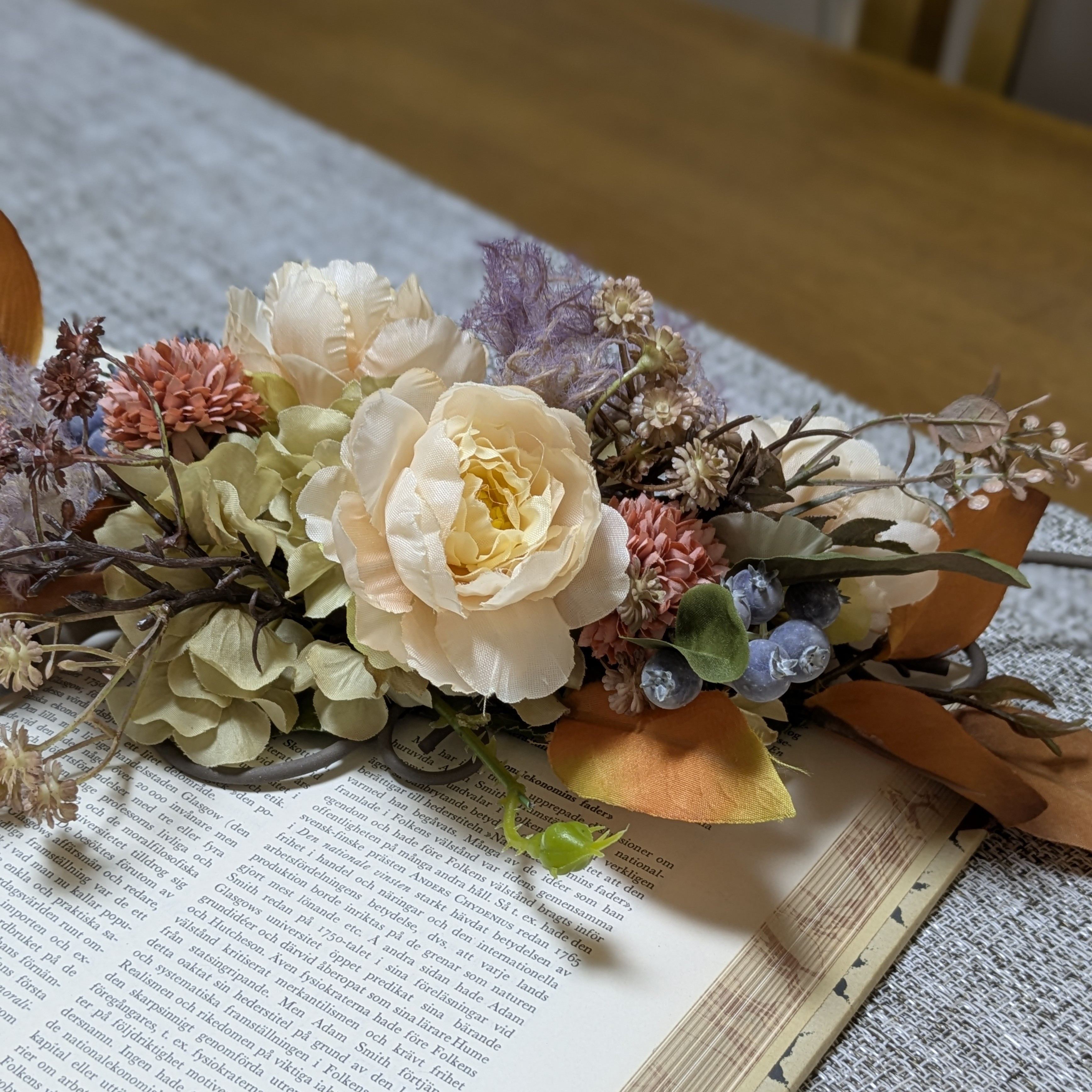 《再販》アンティークな色合いの壁飾り　壁面インテリア【Creema限定】