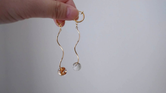 ゆらゆらクリアアクセサリー 3枚目の画像