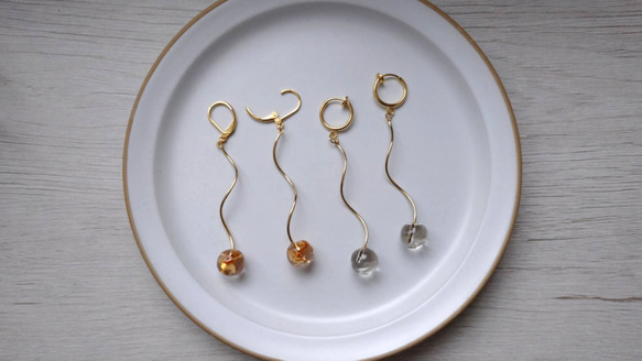 ゆらゆらクリアアクセサリー 2枚目の画像