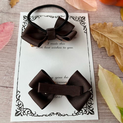 リボン ヘアクリップ　キッズ　姉妹おそろい Rora ヘアクリップ キッズ 2個セット 通販 ヘア クリップ