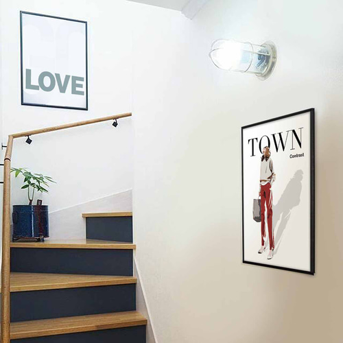 TOWN ファッション 送料無料 ポスター アート アートポスター （アート