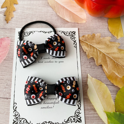 リボン ヘアクリップ　キッズ　姉妹おそろい ヘアクリップ　キッズ　姉妹おそろい リボン