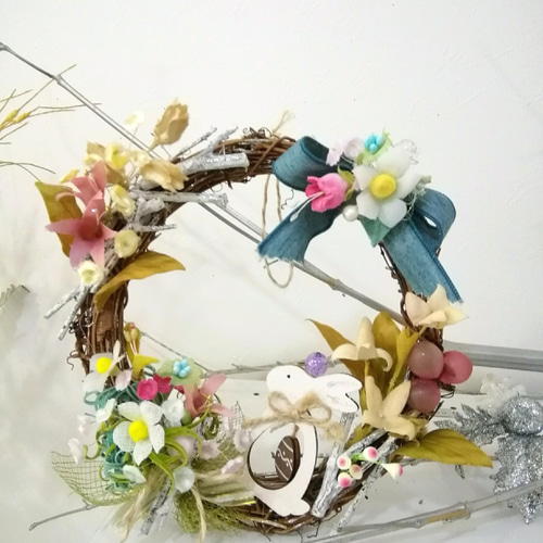 【染め布花】布染め花いろいろ　花束　リース　コサージュ　インテリア素材 アートフラワーパーツ・染花 ・布花】シェリー／レッド 造花