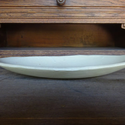 『モダン加飾楕円皿26㎝』パスタ皿カレー皿サンマ皿盛り皿 4枚目の画像