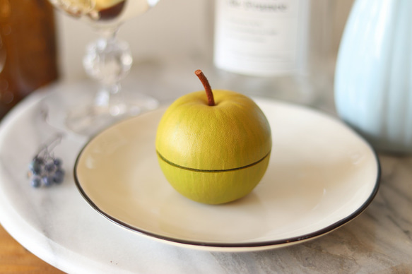 革パティシエseries【革りんご】プロポーズリングケース・小物入れ 関西圏