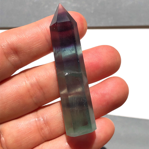 フローライト 板 フローライトポイント[167] 56mm 天然石 Attic Natura 通販 14691440