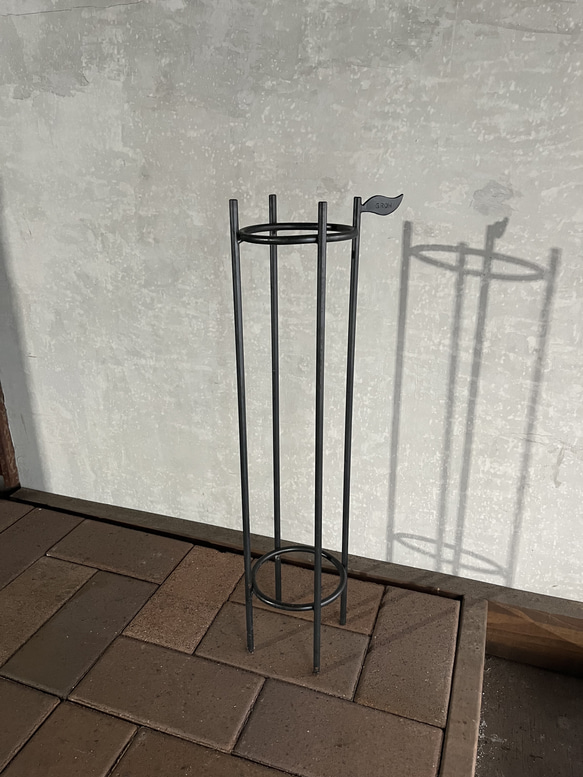 umbrella stand 傘立て　鉢植え　アイアン 鉄 シンプル 1枚目の画像