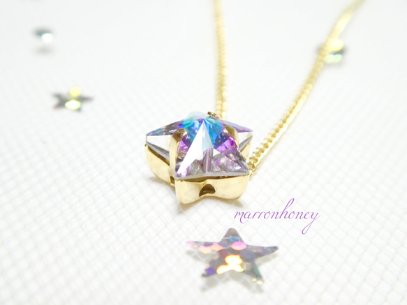 Swarovski starネックレス☆v 2枚目の画像