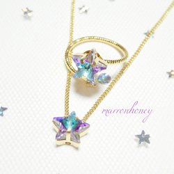 Swarovski starネックレス☆v 3枚目の画像