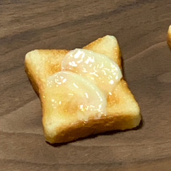 小さい食パンの食品サンプル　20g 4枚目の画像