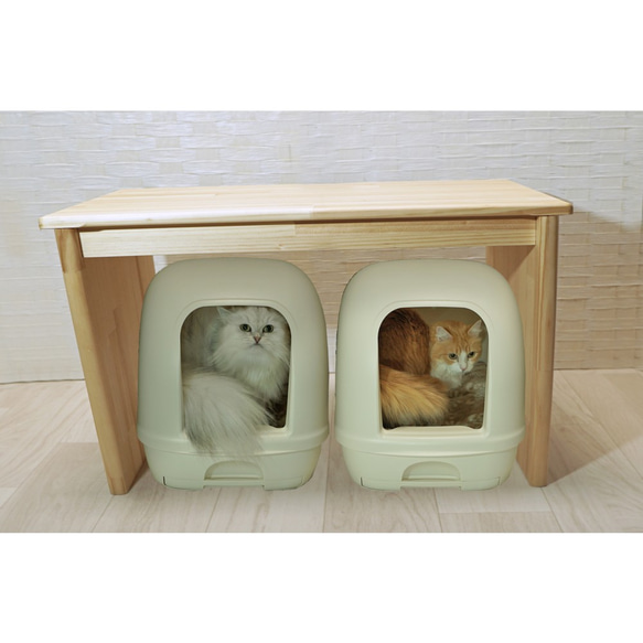 Pety 猫用トイレ カバー付き 猫トイレ ツードア 本体 フルカバー 2ドア 大きい おしゃれ