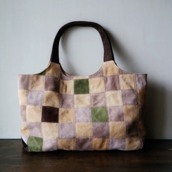 ⚮̈ミナペルホネン ヌッピバッグ➕（プラス）swing blue トートバッグ