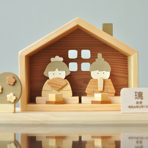 雛人形｜2023年新作かわいい木のひな人形 ひな人形・雛飾り