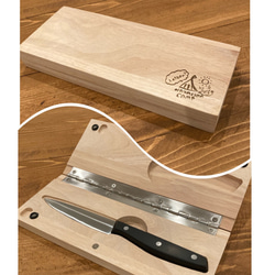 レーザー名入れ代込み 木製包丁ケース レーザー文字入れ キャンプ