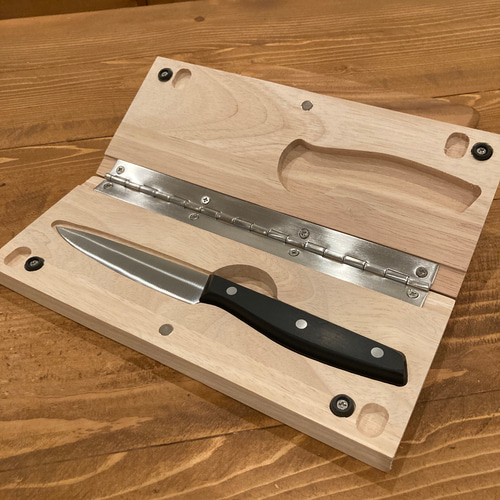 レーザー名入れ代込み 木製包丁ケース レーザー文字入れ キャンプ