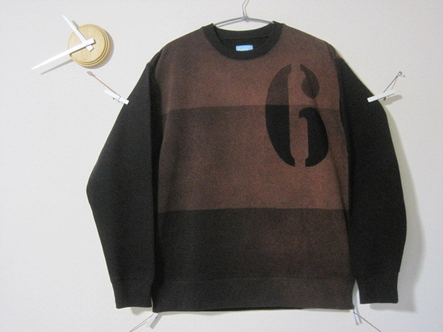 1点物　トリコグラデ【6】パイルトレーナー　　ラガー／えもい／トレーナー／ジャージ／スウェット／カッコカワイイ