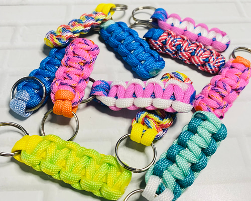 パラコード ジッパータブ 2個セット キーホルダー Melody Beads 通販