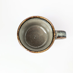 海鼠釉のマグカップ　　　【手仕事　民芸　和　陶器】 3枚目の画像