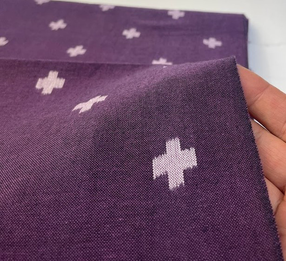 立絣十字紫 3枚目の画像