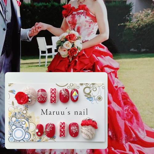 ドレスリンクネイルチップ ネイルチップ（つけ爪） Maruu 通販｜Creema  