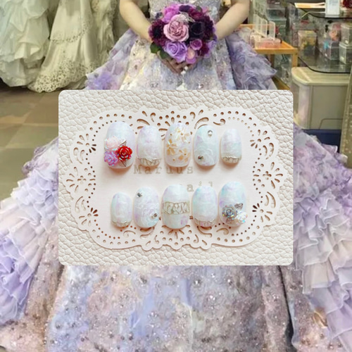 ドレスリンクネイルチップ ネイルチップ（つけ爪） Maruu 通販｜Creema  