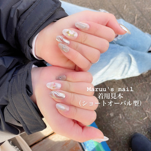 パンダネイルチップ ネイルチップ（つけ爪） Maruu 通販