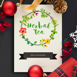 Herbal Tea 2023月曆 掛曆 給植物愛好者的新年禮物 5 第6張的照片