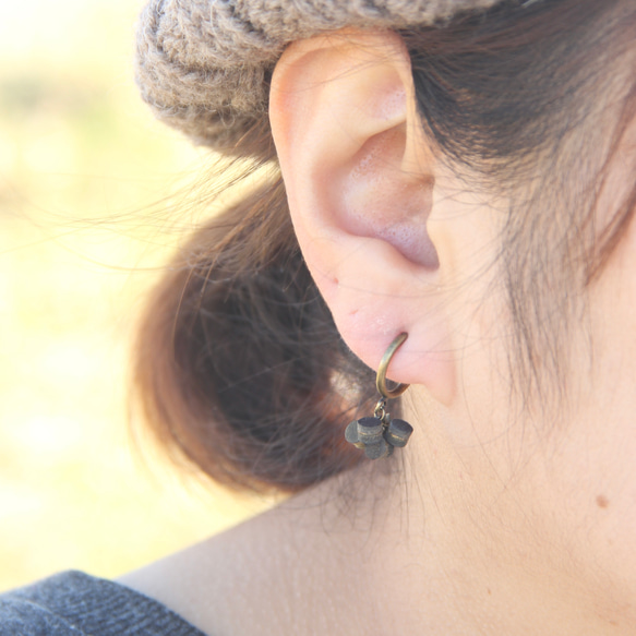 earring:「tubu」うぐいす 3枚目の画像