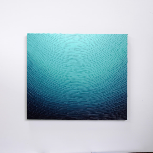 抽象画】絵画 アートパネル 海 ブルー 絵画 & lemon 通販 14695492