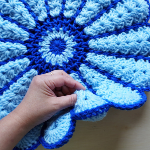 お花のフワフワ円座＊6 その他インテリア雑貨 木葉木♢*コノハノコ  