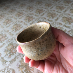 ぐい呑み　神の倉　自然釉薬　陶芸　陶器　 8枚目の画像