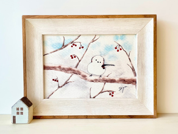 水彩画『マヨ七味シシャモ』イラスト　インテリア 水彩画『マヨ七味シシャモ』イラスト インテリア 7月の水彩画