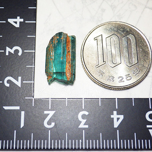 半*ル様 グリーントルマリン　原石　鉱物標本　天然石　834 日本の石】茨城県産 グリーントルマリン 原石 | Y.S.Y24