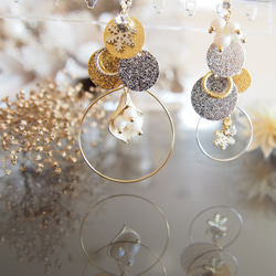 【超早割クリスマス2025】arbre de Noël＊Gold ＆ Silver＊ snow jewelry 1枚目の画像