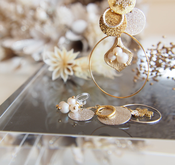 【超早割クリスマス2025】arbre de Noël＊Gold ＆ Silver＊ snow jewelry 4枚目の画像