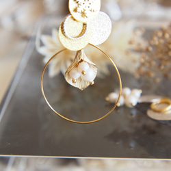 【Creema限定】arbre de Noël＊Gold ＆ Silver＊ snow jewelry 2枚目の画像