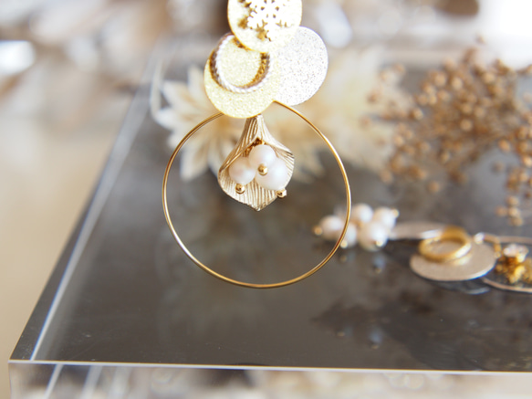 【超早割クリスマス2025】arbre de Noël＊Gold ＆ Silver＊ snow jewelry 2枚目の画像