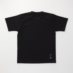 鉄道Tシャツ｜台車 （ Black × Dark Gray ） 鉄道グッズ ギフト プレゼント 4枚目の画像