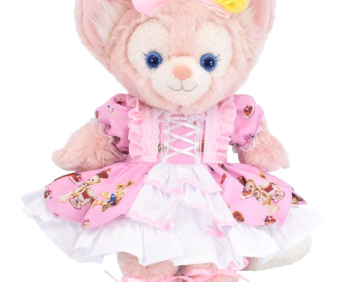 リーナベル 服 着せ替え コスチューム くまちゃんドレス ピンク