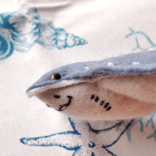 ピンクッション マダラトビエイちゃんのピンクッション その他インテリア雑貨 もこもこ