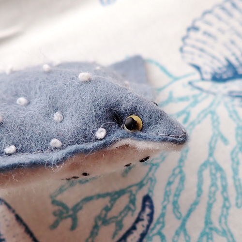 マダラトビエイちゃんのピンクッション その他インテリア雑貨 もこもこ