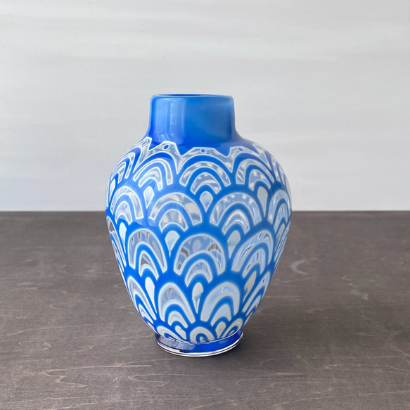 pattern vase  青海波・２ 3枚目の画像