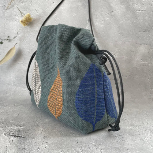「専用」ミナペルホネンエアリーポシェット　ハンドメイド ミナペルホネン ハンドメイド エアリーポシェット go