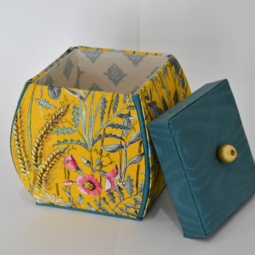 再販【カルトナージュ】フランス生地の｢THEVENON」で作るインテリア小