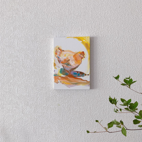原画】ニワトリの絵 絵画 Hang 通販 14700140｜Creema(クリーマ)