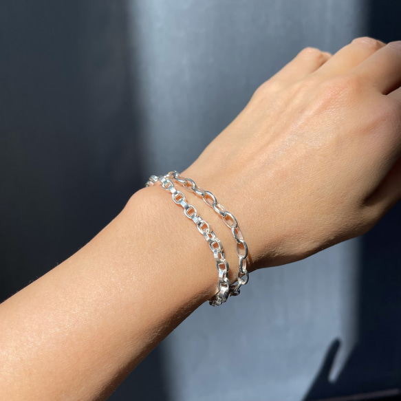 Silver chain bracelet（SV925）2022新作 7枚目の画像
